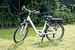 bicicleta eléctrica de la ciudad